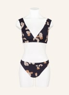 MARYAN MEHLHORN Bralette-Bikini-Top ABSTRACTION, Farbe: SCHWARZ/ BEIGE (Bild 1)