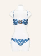 watercult Triangel-Bikini-Hose SEASIDE VACAY, Farbe: BLAU/ ECRU (Bild 1)