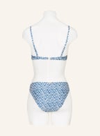 watercult Basic-Bikini-Hose SEASIDE VACAY, Farbe: BLAU/ ECRU (Bild 1)