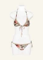 watercult Triangel-Bikini-Top SECRET GARDEN, Farbe: HELLGELB/ SCHWARZ/ HELLORANGE (Bild 1)