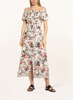 watercult Strandkleid SECRET GARDEN, Farbe: CREME/ HELLROT/ SCHWARZ (Bild 1)