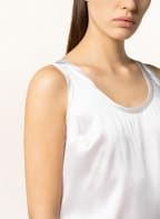 BRUNELLO CUCINELLI Seidentop , Farbe: WEISS (Bild 1)