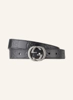 GUCCI Ledergürtel, Farbe: SCHWARZ (Bild 1)