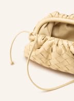 BOTTEGA VENETA Umhängetasche THE MINI POUCH, Farbe: PORRIDGE (Bild 1)