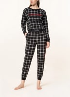 Calvin Klein Lounge-Hose MODERN COTTON, Farbe: SCHWARZ/ WEISS (Bild 1)