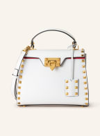 VALENTINO GARAVANI Saffiano-Handtasche ROCKSTUD ALCOVE SMALL, Farbe: WEISS (Bild 1)