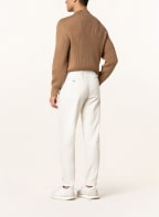 TOMMY HILFIGER Spodnie sztruksowe relaxed tapered fit, Kolor: ECRU (Obrazek 1)
