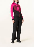 ziener Hybrid-Softshell-Jacke NETA , Farbe: PINK/ SCHWARZ/ DUNKELROT (Bild 1)