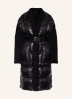 MONCLER GRENOBLE Daunenmantel TRICOT im Materialmix, Farbe: SCHWARZ (Bild 1)