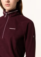 CRAGHOPPERS Fleecepullover MISKA, Farbe: DUNKELROT (Bild 1)