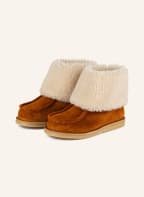 Chloé Boots JESSIE mit Echtfell, Farbe: CAMEL (Bild 1)