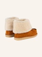 Chloé Boots JESSIE mit Echtfell, Farbe: CAMEL (Bild 1)