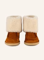 Chloé Boots JESSIE mit Echtfell, Farbe: CAMEL (Bild 1)