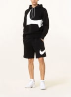 Nike Hoodie SPORTSWEAR SWOOSH, Farbe: SCHWARZ/ WEISS (Bild 1)