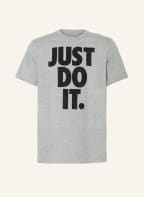 Nike T-shirt SPORTSWEAR JUST DO IT, Color: GRAY (Image 1)