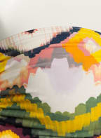 ERES Bandeau-Bikini-Top IKAT FRUIT, Farbe: ROT/ GELB/ GRÜN (Bild 1)