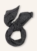 Calvin Klein Scarf, Color: DARK GRAY/ WHITE (Image 1)