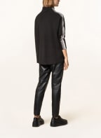 TOMMY HILFIGER Pullover TARAH mit Galonstreifen, Farbe: SCHWARZ (Bild 1)