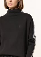 TOMMY HILFIGER Pullover TARAH mit Galonstreifen, Farbe: SCHWARZ (Bild 1)