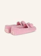 TOD'S Loafer GOMMINI ANELLI NAPPINE aus Kunstfell, Farbe: ROSA (Bild 1)