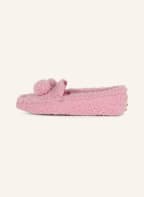 TOD'S Loafer GOMMINI ANELLI NAPPINE aus Kunstfell, Farbe: ROSA (Bild 1)
