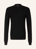 J.LINDEBERG Strick-Poloshirt , Farbe: SCHWARZ (Bild 1)