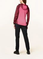 me°ru' Fleecejacke TAUPO, Farbe: PINK/ DUNKELROT (Bild 1)
