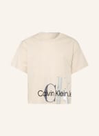 Calvin Klein T-Shirt, Farbe: CREME/ SILBER/ SCHWARZ (Bild 1)
