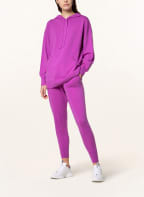 BOSS Knit trousers FAYDELL in jogger style , Color: NEON PURPLE (Image 1)