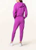 BOSS Knit trousers FAYDELL in jogger style , Color: NEON PURPLE (Image 1)