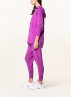BOSS Knit trousers FAYDELL in jogger style , Color: NEON PURPLE (Image 1)