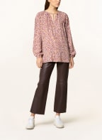 BOSS Blouse LELACA, Color: BROWN/ LIGHT BROWN/ PURPLE (Image 1)