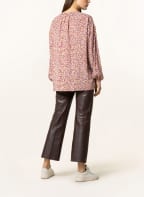BOSS Blouse LELACA, Color: BROWN/ LIGHT BROWN/ PURPLE (Image 1)