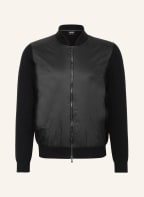 BOSS Strickjacke UPRIAM, Farbe: SCHWARZ (Bild 1)