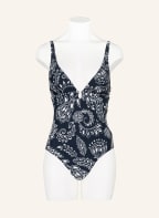 SEAFOLLY Badeanzug FOLKLORE , Farbe: DUNKELBLAU/ WEISS (Bild 1)