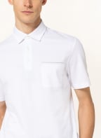 ZEGNA Piqué-Poloshirt , Farbe: WEISS (Bild 1)