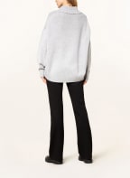 FTC CASHMERE Oversized-Pullover aus Cashmere, Farbe: HELLGRAU (Bild 1)