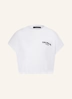 BALMAIN Cropped-Shirt, Farbe: WEISS (Bild 1)