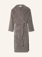 en VOGUE Unisex-Bademantel mit Kapuze, Farbe: GRAU (Bild 1)