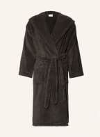 en VOGUE Unisex-Bademantel mit Kapuze, Farbe: DUNKELGRAU (Bild 1)