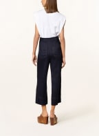 MARC CAIN Culotte mit Leinen, Farbe: 395 MIDNIGHT BLUE (Bild 1)