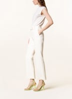 VALENTINO Trousers with silk , Color: ECRU (Image 1)