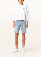 Levi's® Denim shorts 405 regular fit, Color: 55 Light Indigo - Flat Finish (Image 1)