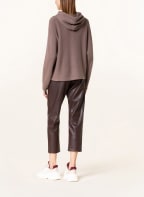 windsor. Knit hoodie in cashmere , Color: DUSKY PINK (Image 1)