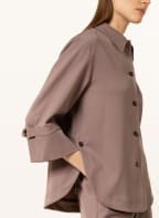 windsor. Overshirt with 3/4 sleeve, Color: LIGHT BROWN (Image 1)