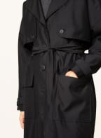KARO KAUER Trenchcoat, Farbe: SCHWARZ (Bild 1)