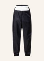 VALENTINO Trousers in jogger style , Color: DARK BLUE/ NEON PINK/ WHITE (Image 1)