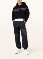 VALENTINO Trousers in jogger style , Color: DARK BLUE/ NEON PINK/ WHITE (Image 1)