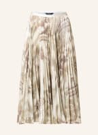 POLO RALPH LAUREN Plisseerock, Farbe: BEIGE/ CREME/ OLIV (Bild 1)