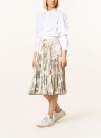 POLO RALPH LAUREN Plisseerock, Farbe: BEIGE/ CREME/ OLIV (Bild 1)